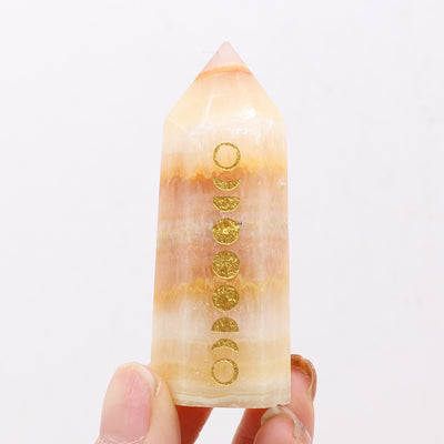 Divine Cleanse Yellow Jade Wand