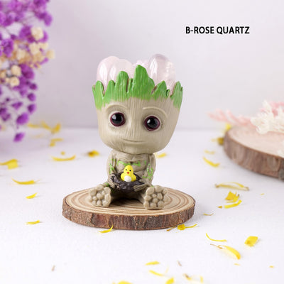 Baby Groot Crystal Figurine