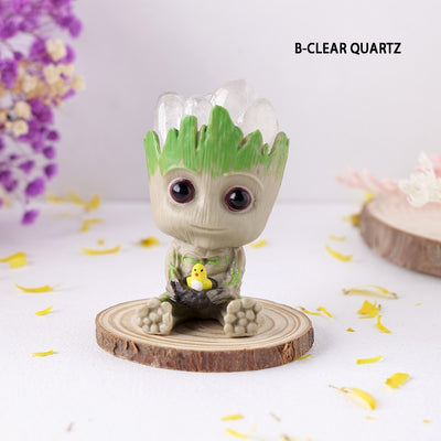 Baby Groot Crystal Figurine