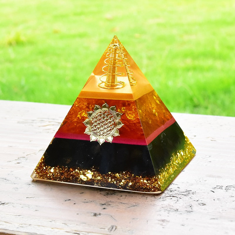 Citrine Pyramid of Protection