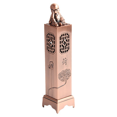 Monk Lotus Line Incense Burner