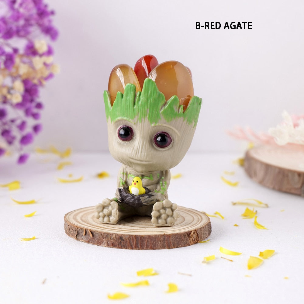 Baby Groot Crystal Figurine