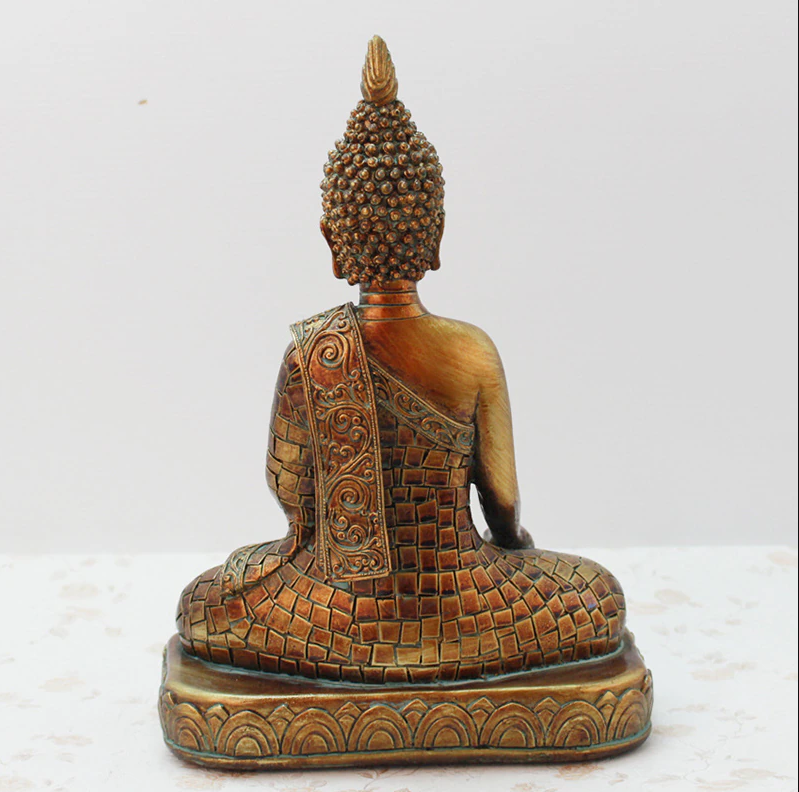 Faithful Bhumisparsha Mudra Statue