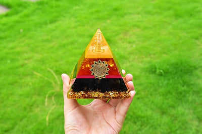 Citrine Pyramid of Protection