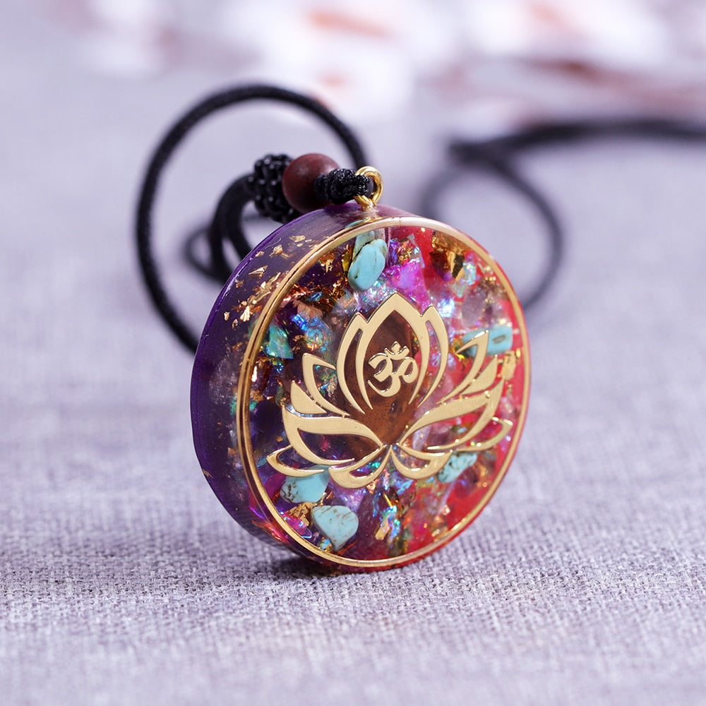 Flower of Rebirth Chakra Necklace