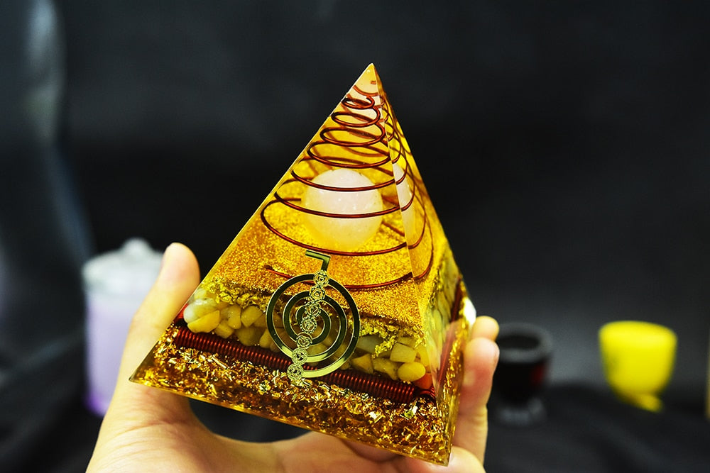 EMF Protection Orgonite Pyramid