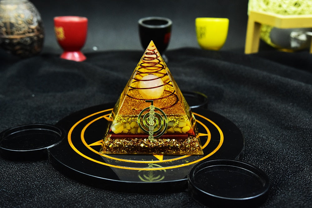 EMF Protection Orgonite Pyramid