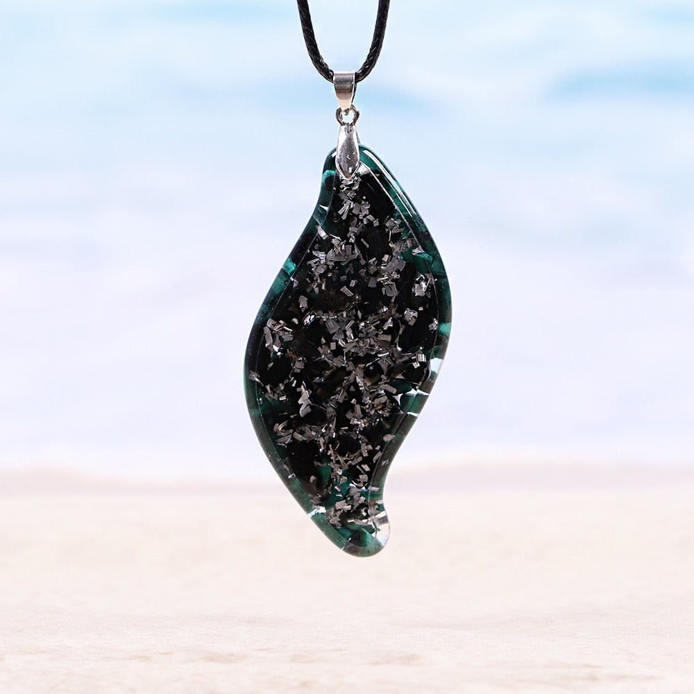 Malachite Orgone Pendant