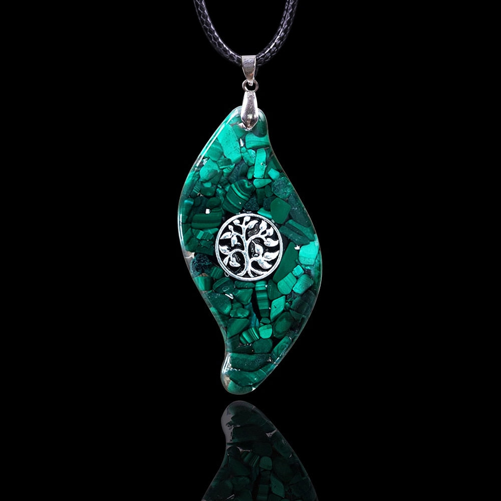 Malachite Orgone Pendant