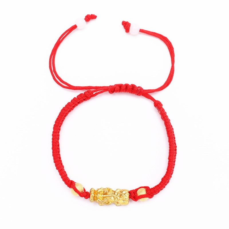 Lucky Pixiu Braided Bracelet