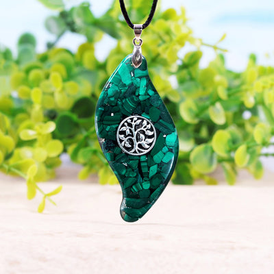 Malachite Orgone Pendant