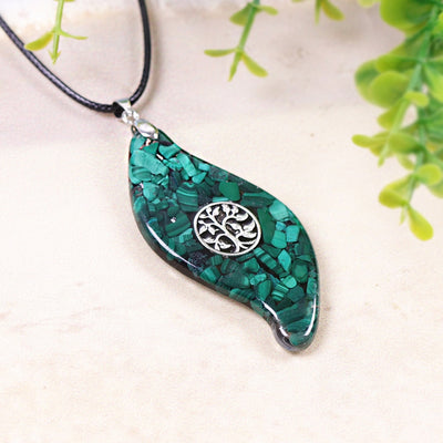 Malachite Orgone Pendant