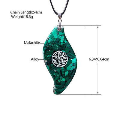 Malachite Orgone Pendant