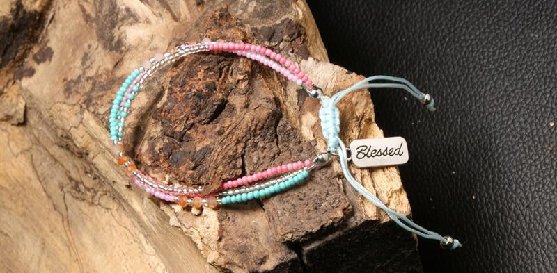 Blessed Seed Bead Layered Bracelet Bracelet