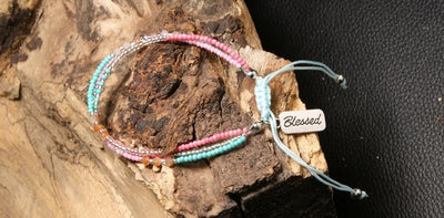 Blessed Seed Bead Layered Bracelet Bracelet