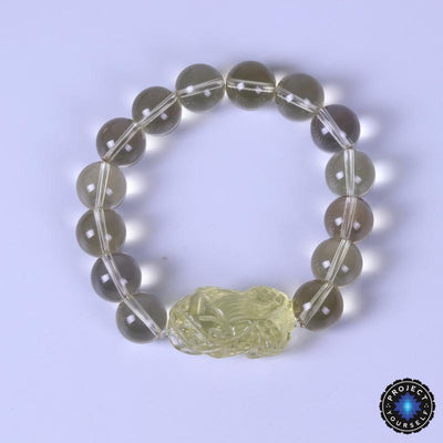 CERTIFIED Natural Citrine Pi Xiu Wealth and Prosperity Bracelet Bracelet