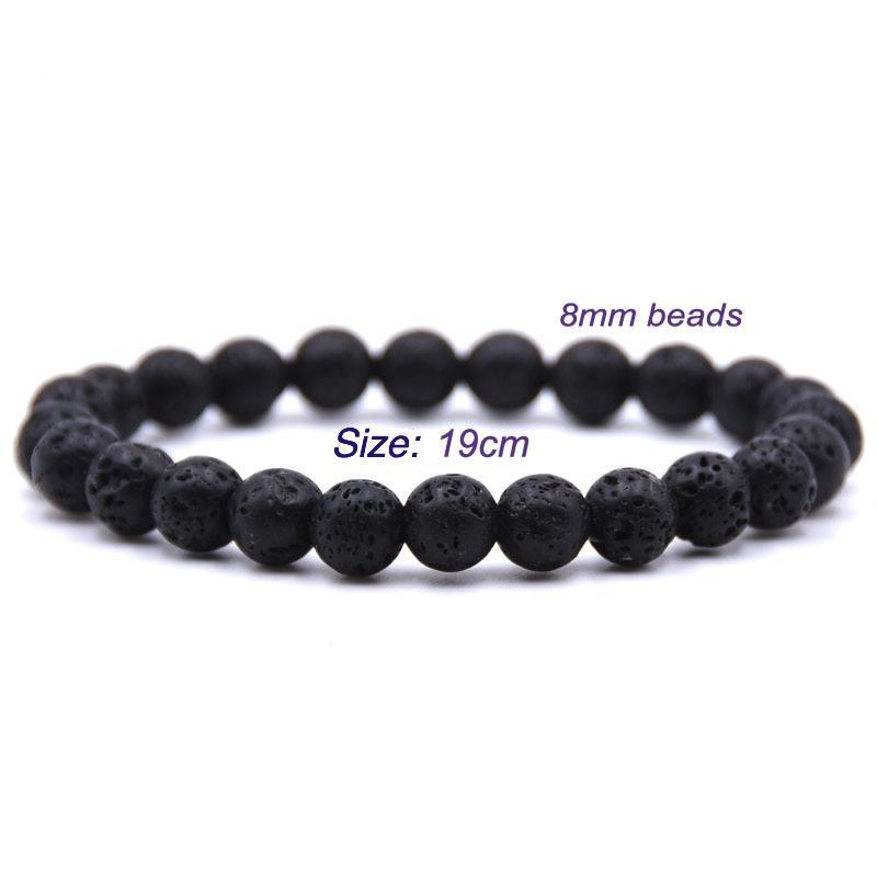 "Elegance" Lava Stone Bracelet Bracelet