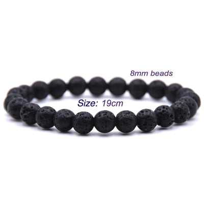 "Elegance" Lava Stone Bracelet Bracelet