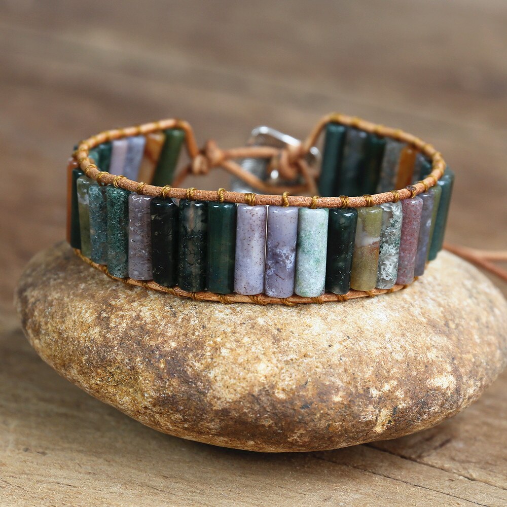 Indian Agate Protector Bracelet