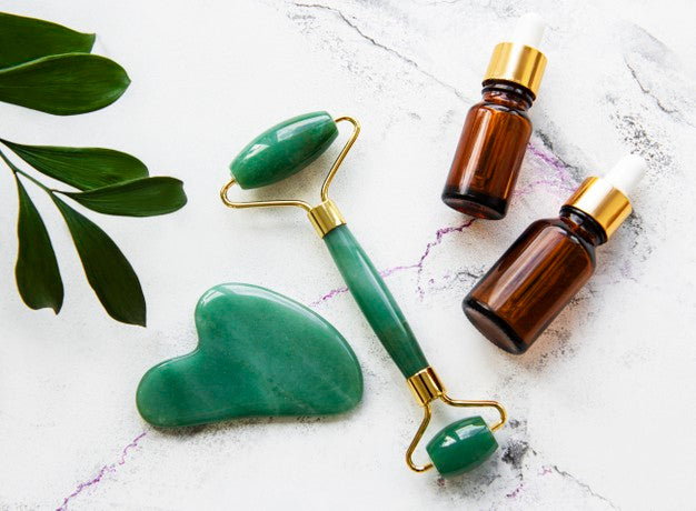 Green Jade Ancient Wellness Face Roller Set