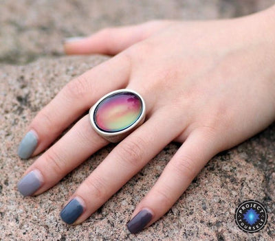 Funky Statement Mood Ring 7 Rings