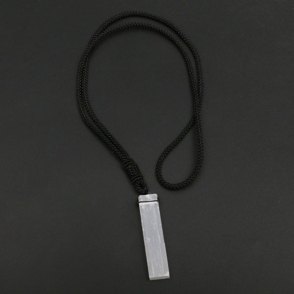 Selenite Crystal Necklace