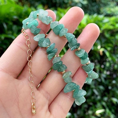 Season of Abundance Green Aventurine Necklace