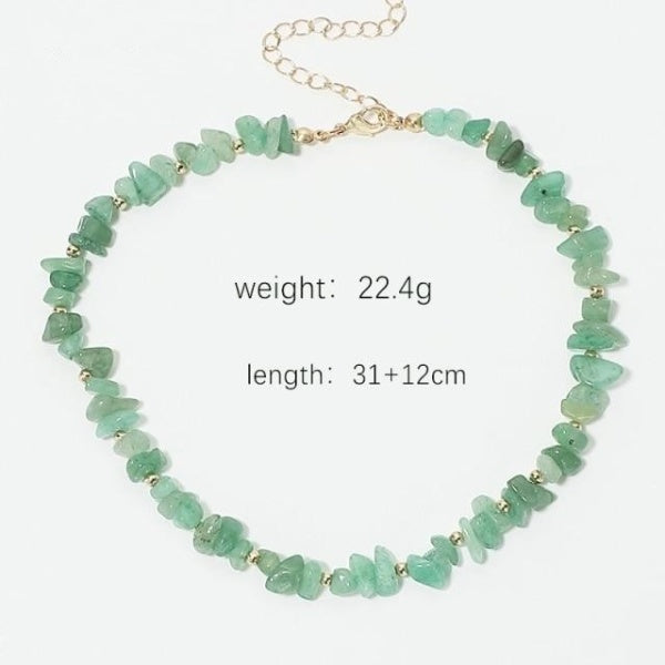 Season of Abundance Green Aventurine Necklace