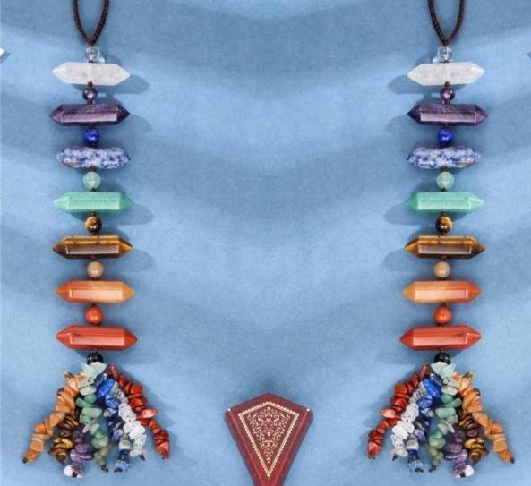 7 Chakra Tumbled Gemstone Ornament