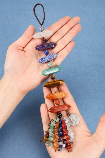 7 Chakra Tumbled Gemstone Ornament