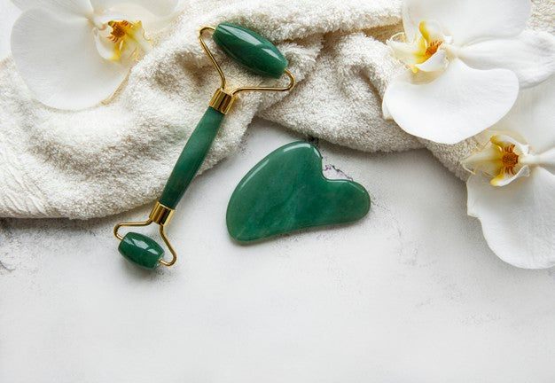 Green Jade Ancient Wellness Face Roller Set