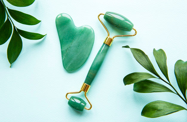 Green Jade Ancient Wellness Face Roller Set