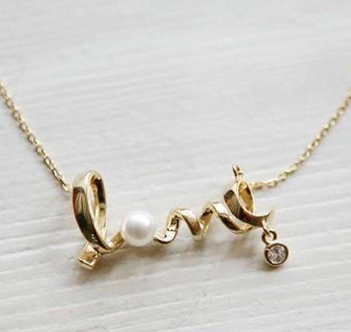 Language of Love Necklace Necklace