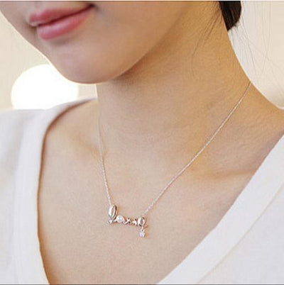 Language of Love Necklace Necklace