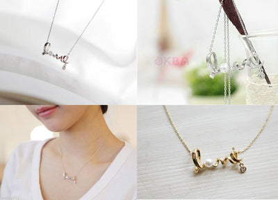 Language of Love Necklace Necklace