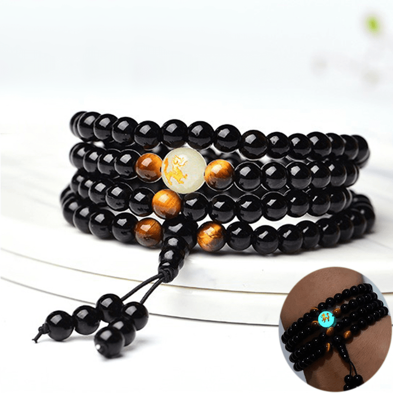 Luminous Dragon 108 Mala Bracelet Mala