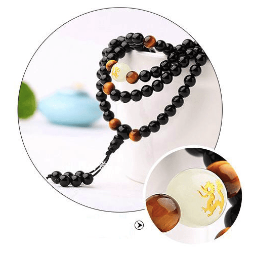 Luminous Dragon 108 Mala Bracelet Mala