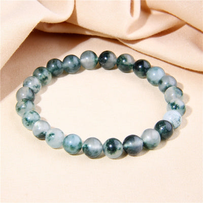 Tranquil Forest Moss Agate Bracelet