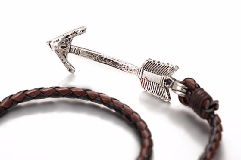 Multiwrap Arrow Leather Bracelet Bracelet