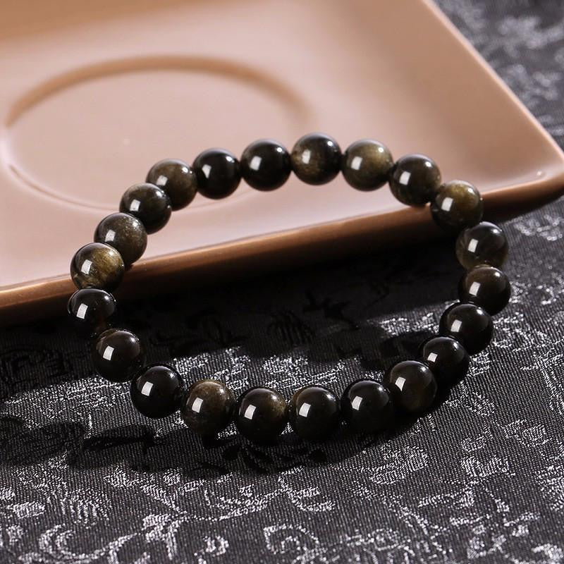 Natural Golden Obsidian Bracelet Bracelet