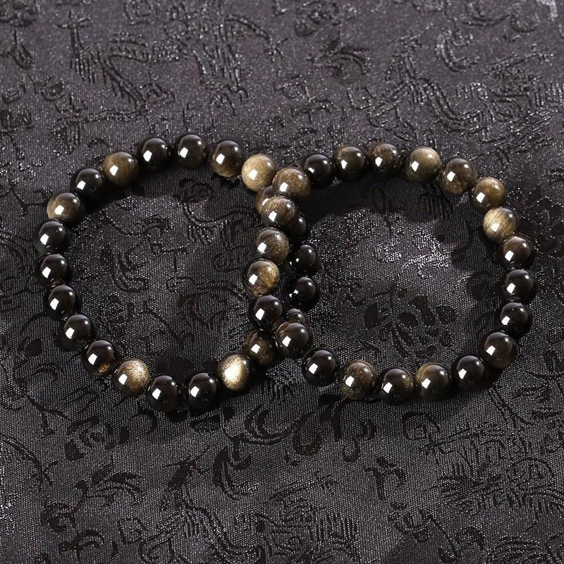 Natural Golden Obsidian Bracelet Bracelet