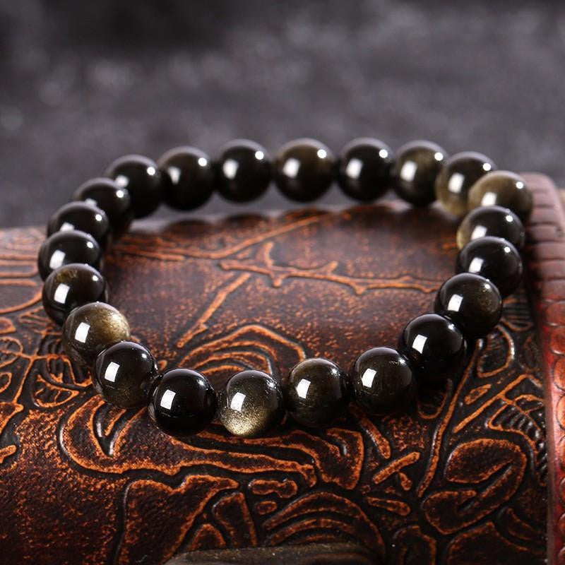 Natural Golden Obsidian Bracelet Bracelet