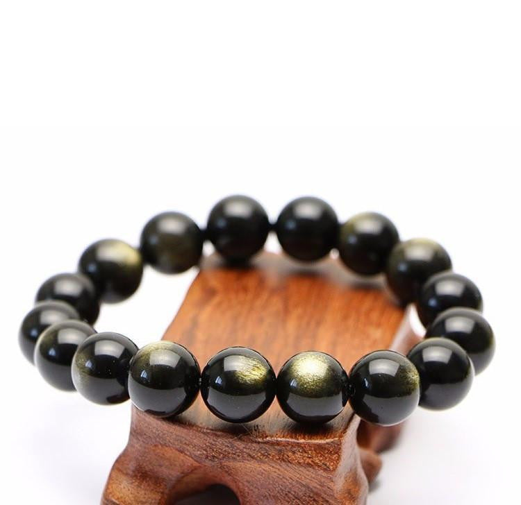 Natural Golden Obsidian Bracelet Bracelet