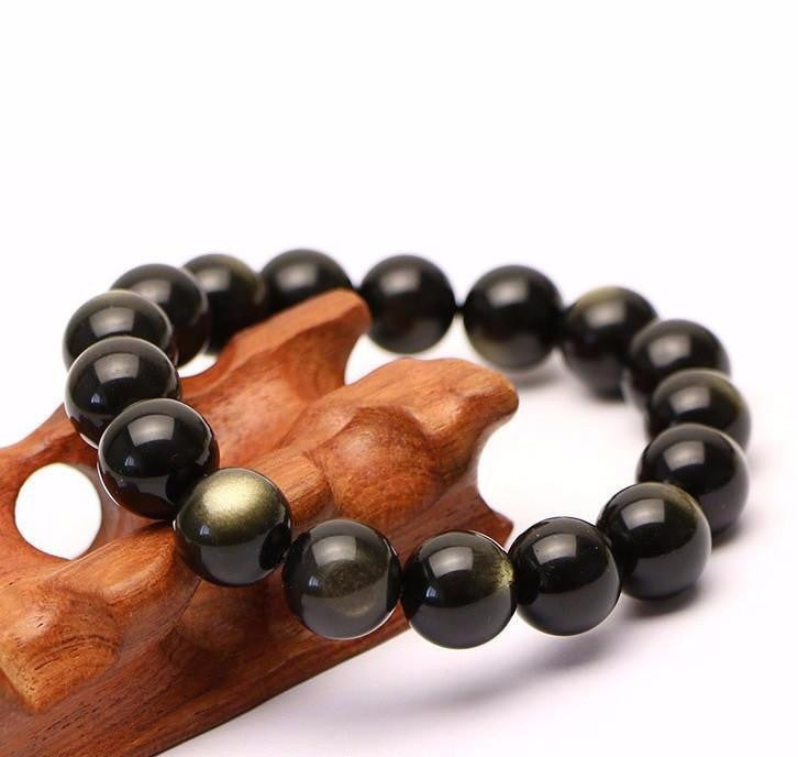 Natural Golden Obsidian Bracelet Bracelet