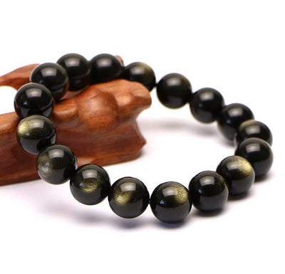 Natural Golden Obsidian Bracelet Bracelet