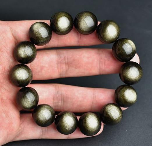 Natural Golden Obsidian Bracelet Bracelet