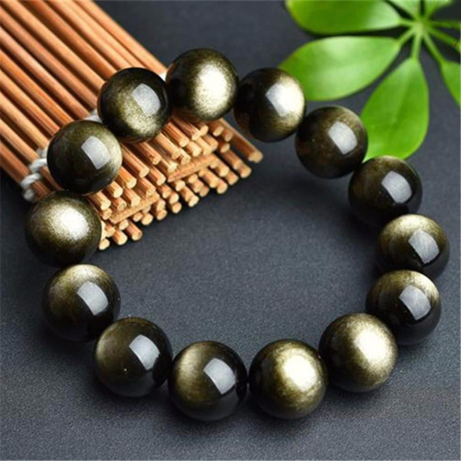 Natural Golden Obsidian Bracelet Bracelet