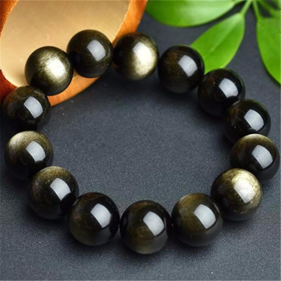 Natural Golden Obsidian Bracelet Bracelet