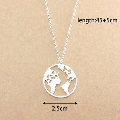 One World Wanderlust Necklace Necklace