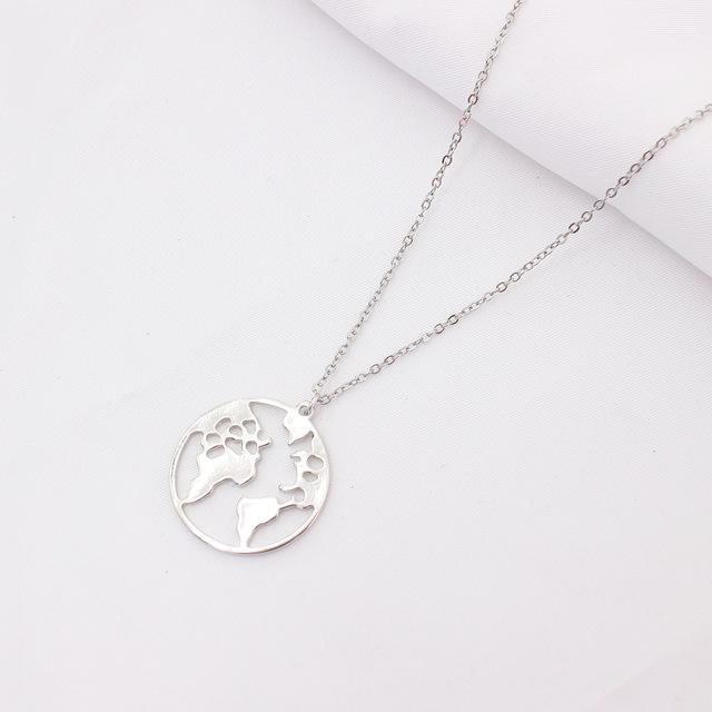 One World Wanderlust Necklace Necklace